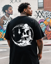 Moon Men's Big & Tall Short Sleeve T-Shirt